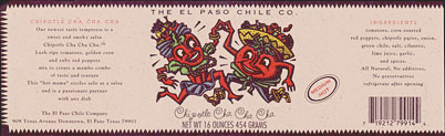 Chipotle Cha Cha Cha Label